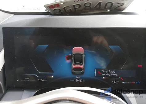 2025 BMW X3 30 xDrive z USA, uszkodzony, nr VIN 5UX53GP01S9033548